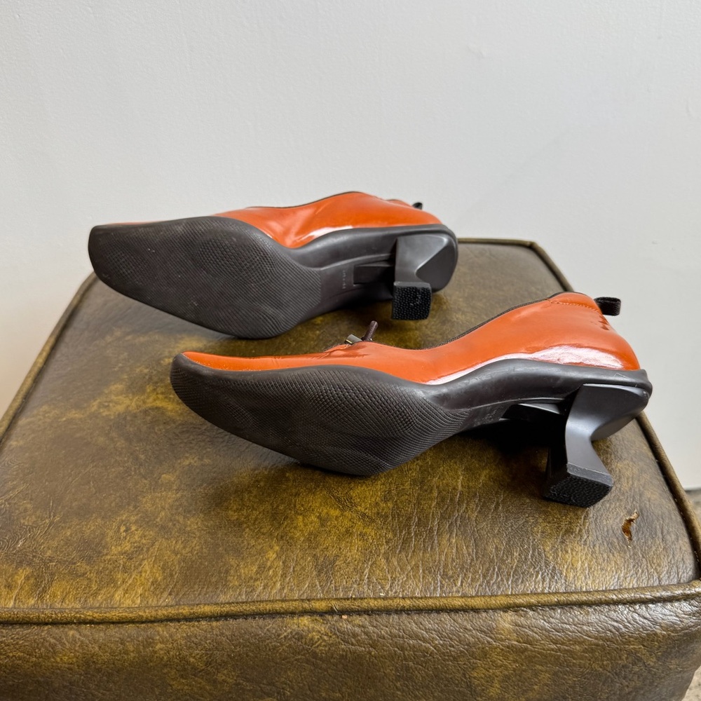 prada f/w 99 brown patent kitten heels - Picture 2 of 4